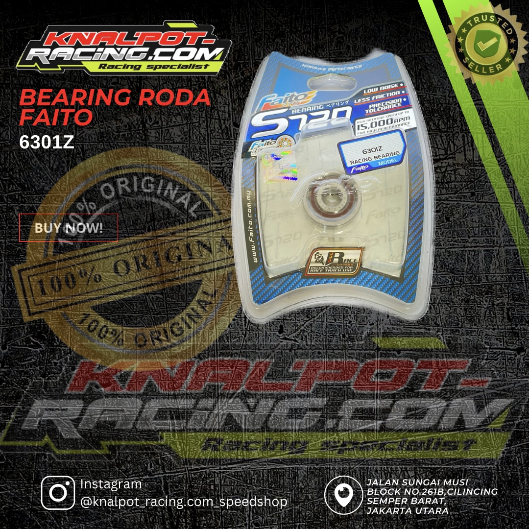 BEARING RODA FAITO 6301Z